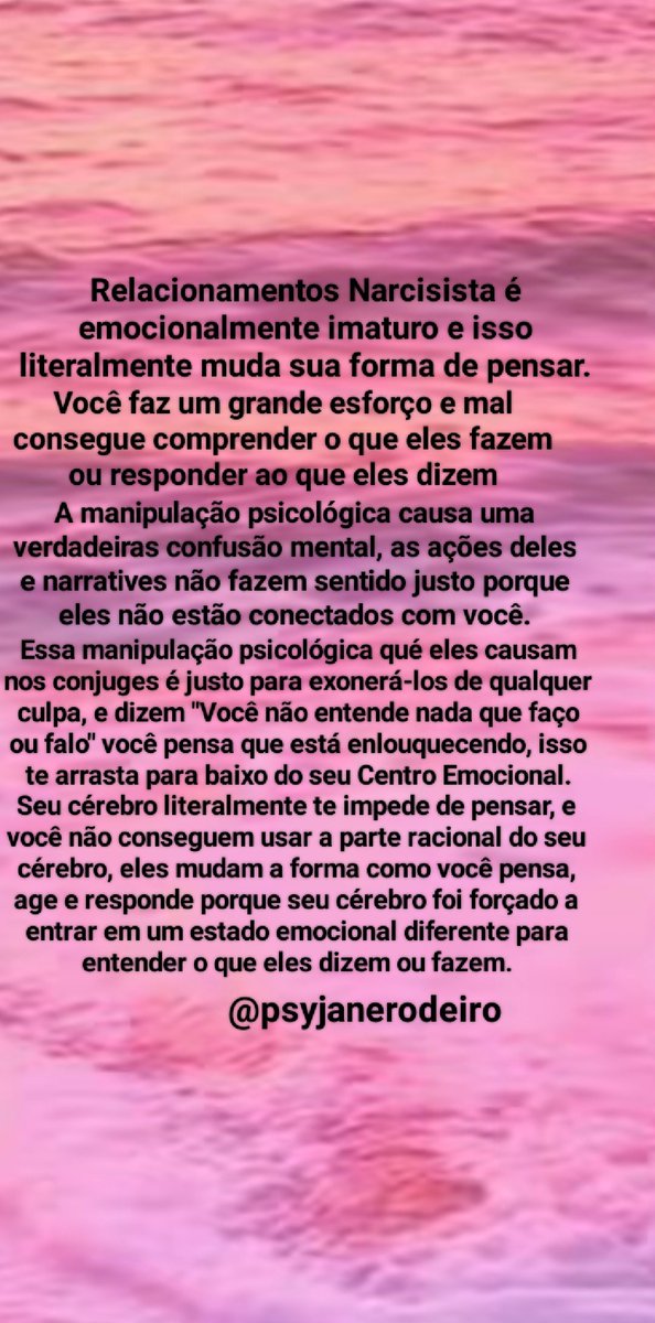 psyjanerodeiro's tweet image. Pessoas tóxicas, são emocionalmente imaturas, isso causa um desgaste muito grande nos conjuges com consequências  no funcionamento do seu cognitivo