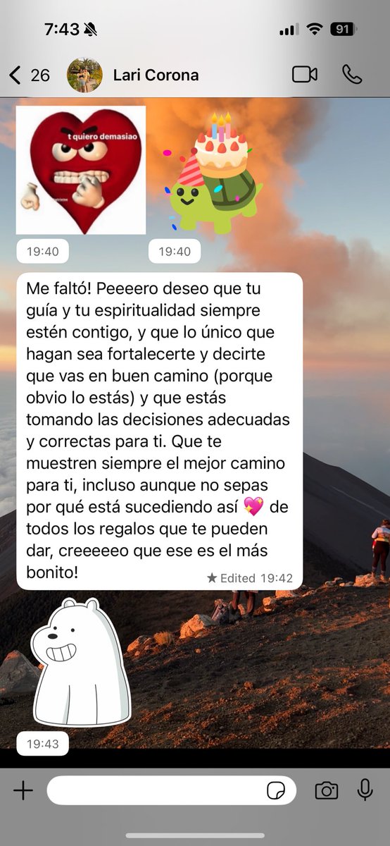 laucvsg's tweet image. Mi Lari bella casi me hace llorar 🫀