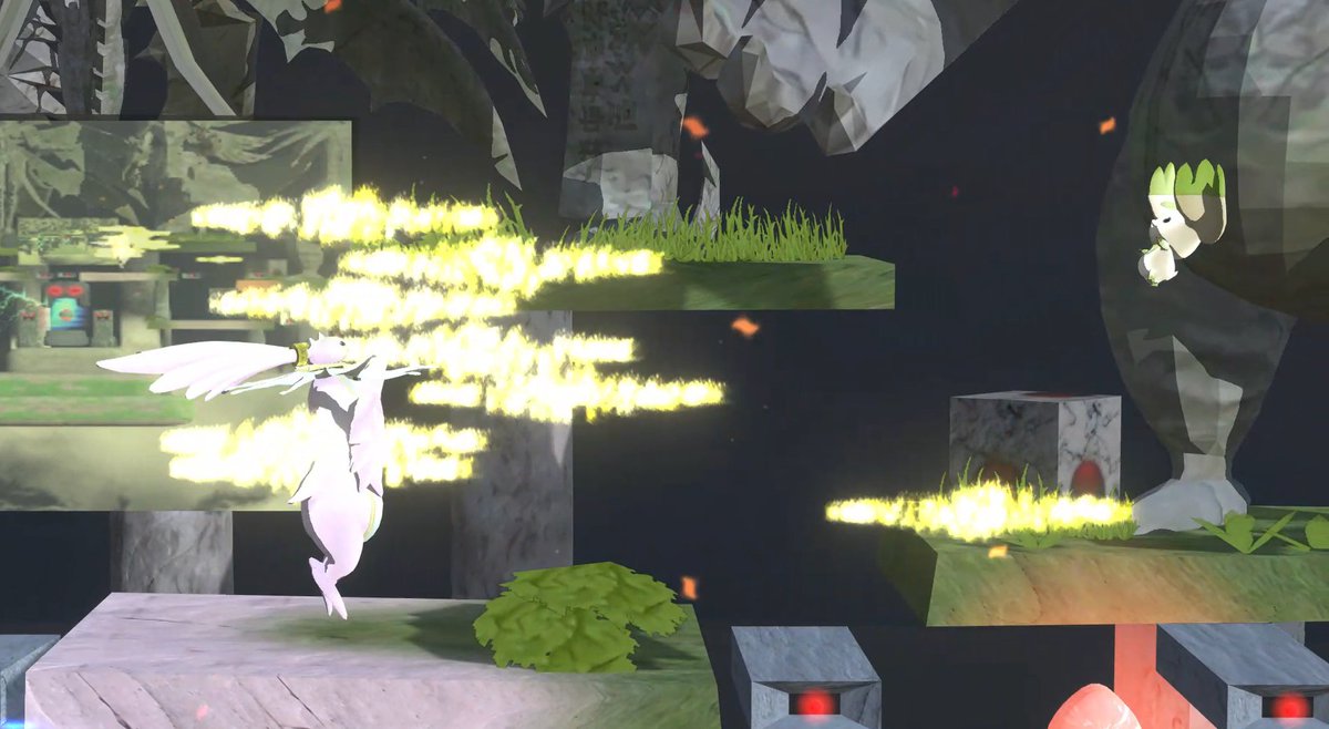 DRA_Remake's tweet image. Cherubimon is a ranger that pierces through enemy projectiles with thunderous spears, staying safe and boxing enemies in with pillars of lightning.

In ultra, their spears home in on enemies while the lightning pillars now stretch far across the map!

#projectdigimon #cherubimon