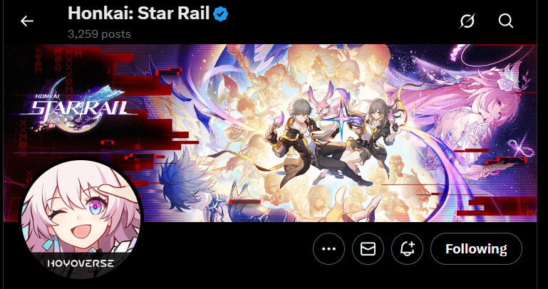 zkodla's tweet photo. wow HSR is really going ALL OUT with 3.7 marketing holy... makes me scared of what to expect when 3.7 goes live tomorrow, i better not get a computer virus LOL 😂🤣😐💀 https://t.co/KwlvgFp3zl