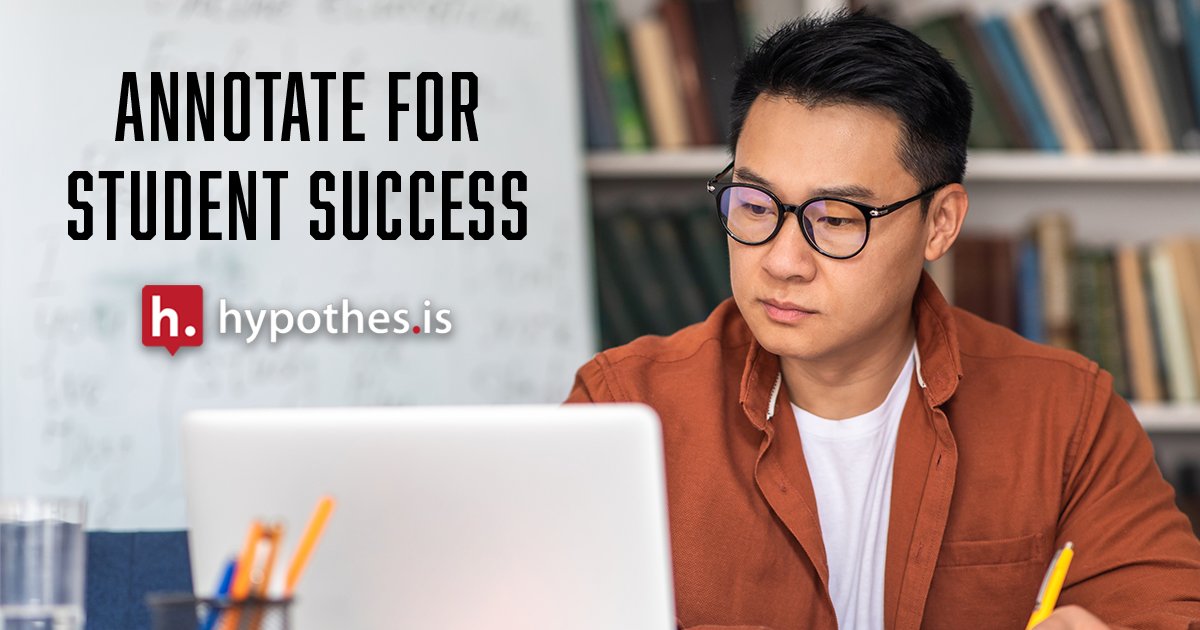 In November, Hypothesis webinars explore ways to use the social annotation tool with OER as well as STEM and Humanities courses. Session dates are 11/6, 11/13, and 11/20. Register: 

bit.ly/3Jx02PK