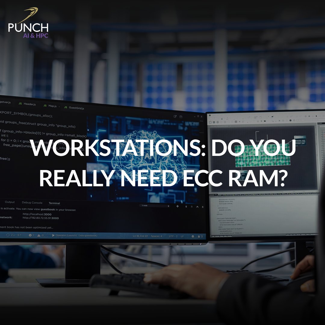ECC (Error-Correcting Code) RAM often comes up in high-end workstation and server builds, but is it always worth the extra cost?

▶️  Read the full article: punchtechnology.co.uk/workstations-d…