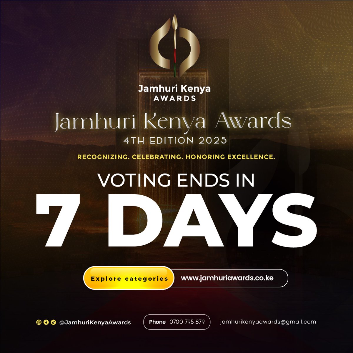 Dial *702*50# code 9839 to vote for Martha Kwamboka as the Digital Media Personality of the Year.