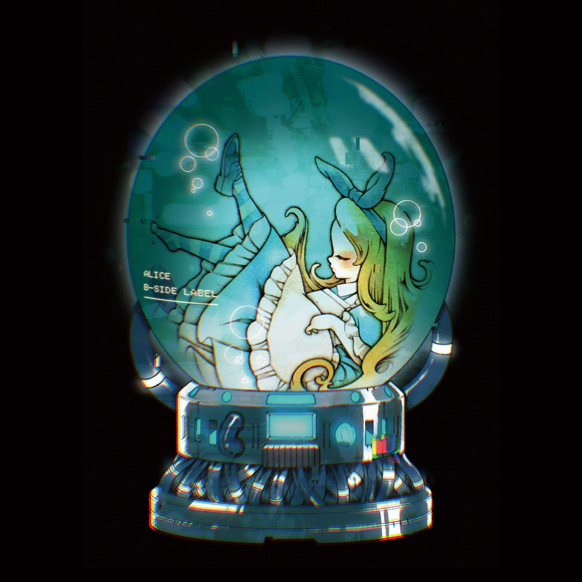 ビーサイドレーベル 佐々木昂 個展限定ステッカー ビーサイドレーベル