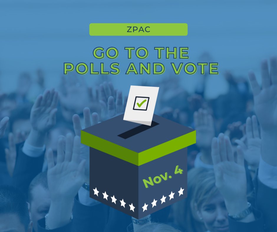 🌟Today's the day—Election Day! 🗳️

Every #election counts, even in an off-year. Make your voice heard and cast your #vote today. 

✅Find your polling place &amp; see who's on your ballot in our #ElectionCenter: votervoice.net/ZOTEC/election…

#GOTV #ElectionDay