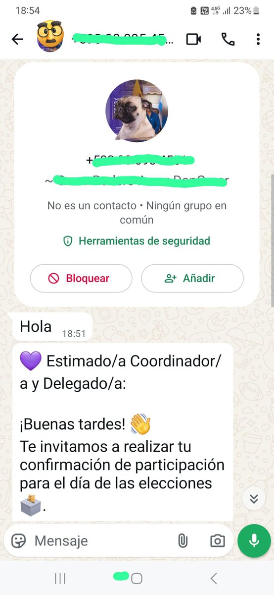 alauda87's tweet image. Ayer tuve una interacción extraña con un ADNista. El tipo, algo confundido, me queria poner como coordinador/delegado en las sgtes elecciones. Obviamente le dije que yo iba a votar ❤️ NO ❤️