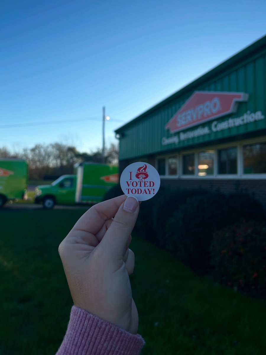 Happy Election Day! 🗳️🌟 Your voice matters, make sure to vote today! 💚

#servpro #electionday #vote #yourvoicematters #rochesterny #electionday2025 #govote #useyourvoice