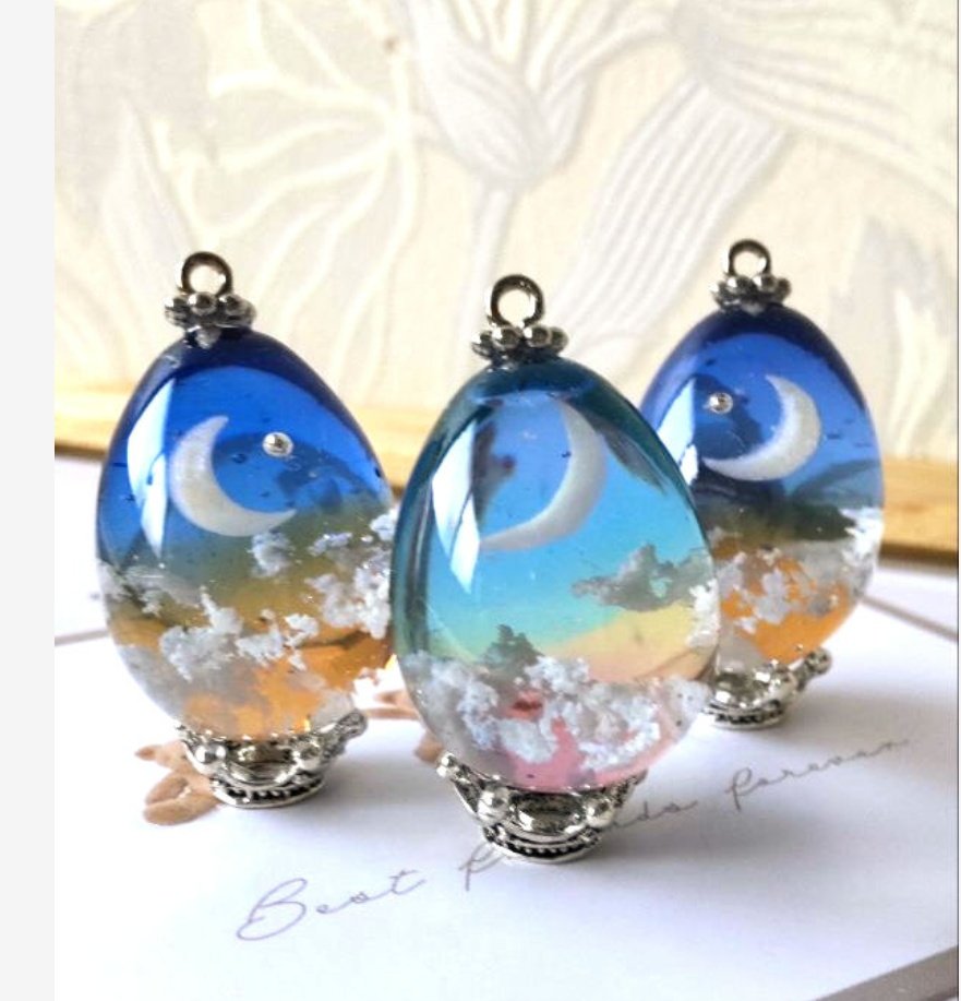 新作☆レジンヘアゴム　一期一会 煌めくハロウィン☆レジンヘアゴム☆ - レジン作家 | minne