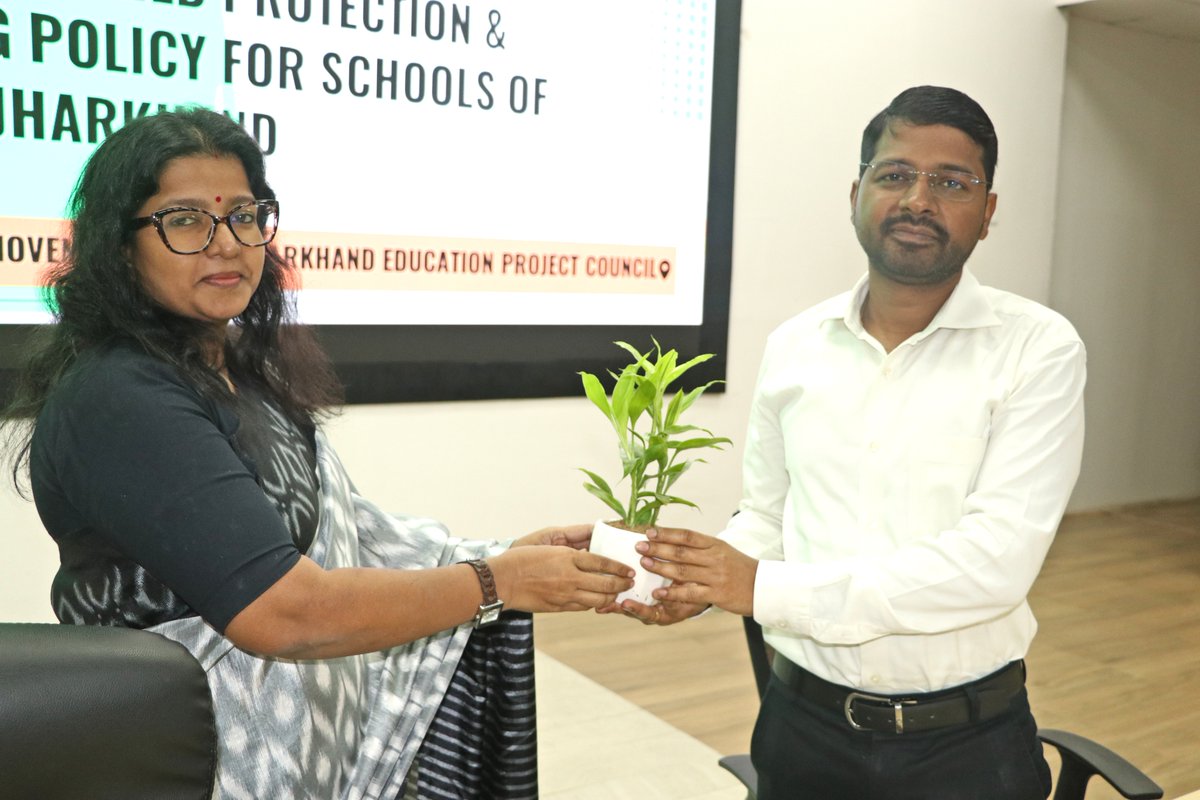 JepcJharkhand's tweet image. The Government of Jharkhand is taking a major step to ensure that every child learns in a safe, inclusive, and abuse-free environment. With the support of various CSO/NGO Partners, the School Education &amp;amp; Literacy Department is drafting a comprehensive Child Protection and Safety…