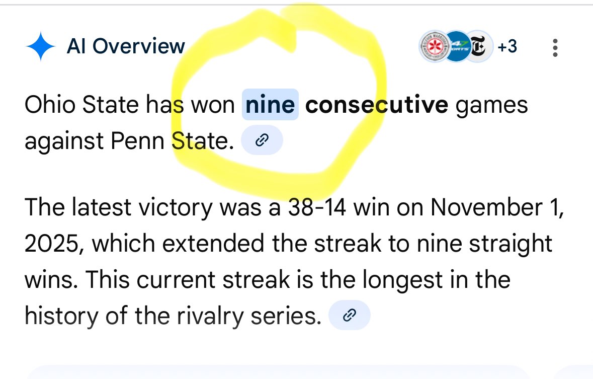 imagine getting beat 38-14 by <a href="/OhioStateFB/">Ohio State Football</a> for your 9th straight loss in a row to them, running for 55 yards all game including 26 yards on one play &amp; talking like you were good on social media.. <a href="/PennStateFball/">Penn State Football</a> has fallen so far so fast &amp; it was very high to begin with…