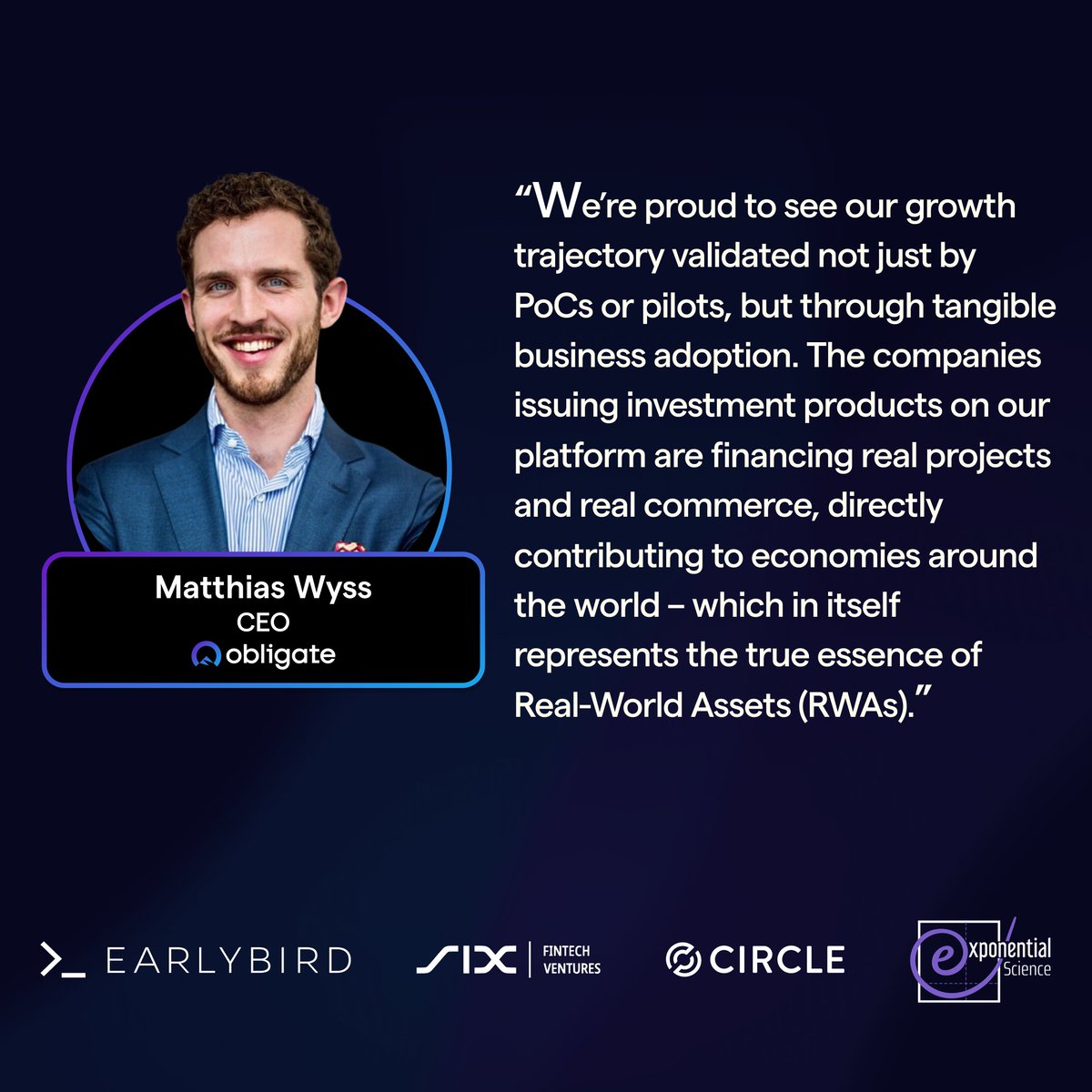 CEO Matthias Wyss on Obligate's growth trajectory 📈