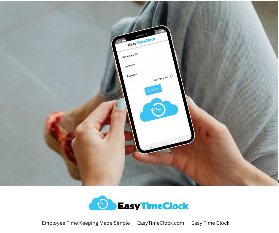 EasyTimeClock's tweet image. Tap → clock in → done.

#MobileClockIn #TimeTracking

easytimeclock.com

#EasyTimeClock #MobileClockIn #PayrollMadeEasy