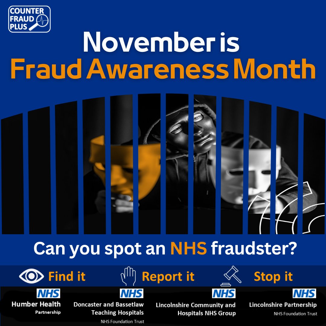 NHS CounterFraudPlus tweet media