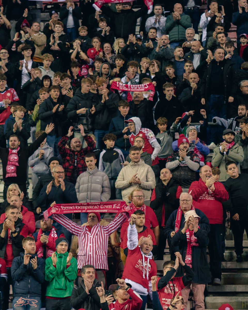 THANK YOU TUDOR ARMY ❤️

Both Wigan Athletic and Hertfordshire Police have expressed their appreciation to you all for your exemplary behaviour on Saturday. Making us proud, every day! 🫶

#COYT