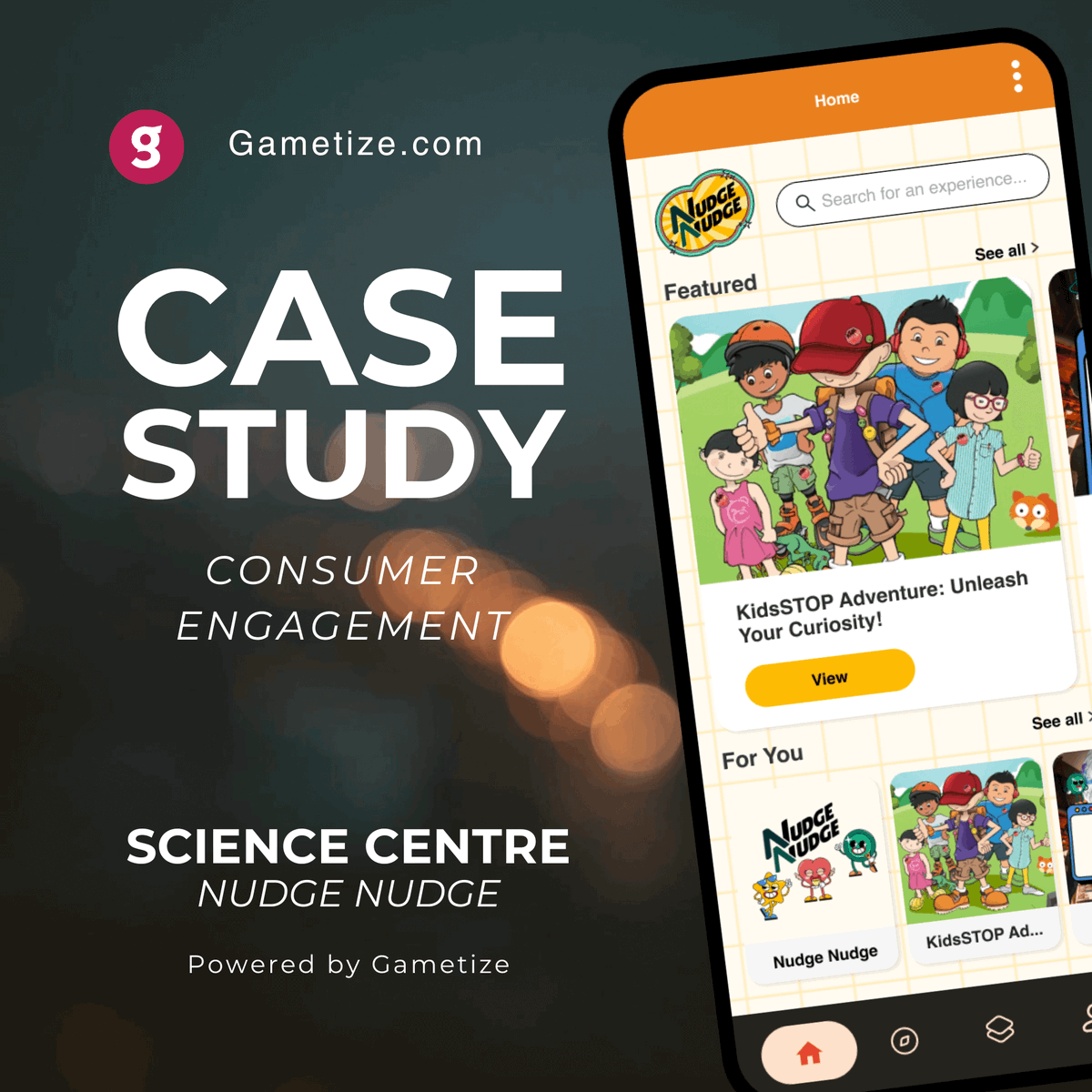 gametize's tweet photo. 🌱 #ScienceCentreSingapore made sustainability fun with “Nudge Nudge”, a gamified adventure powered by #Gametize! Visitors explored exhibits and took quizzes while learning to take real action!
👉 See how here: https://t.co/4S6h704NuP
​
#Gamification #Sustainability #Engagement https://t.co/hjOWKYC8Fg