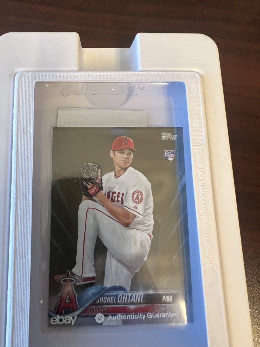 BornOn3rdBase42's tweet image. Probably overpaid for this but it’s gonna be a PC Card so not worried about it. Gold /2018.