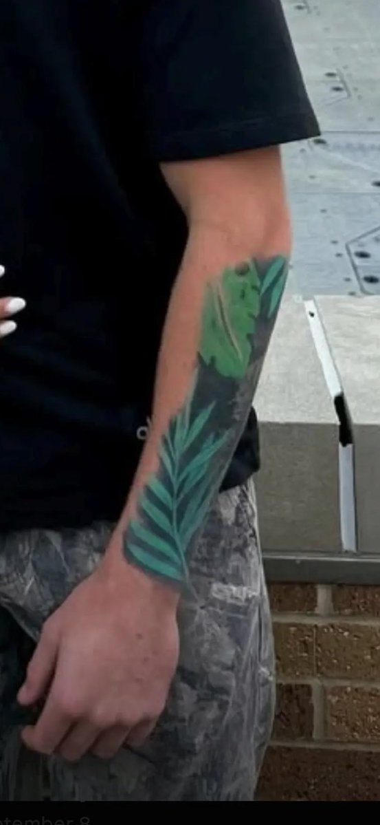 I thought the last few Fran McCaffery Hawkeye teams had bad tattoos. Braden Smith took it to another level