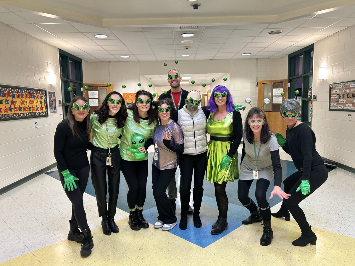 <a href="/AmericanReading/">American Reading</a> look at how our 5th-grade team brought “My Teacher Is an Alien” to life this Halloween! This is our implementation year and our staff is going “out of this world” to spark joy and engagement in reading!