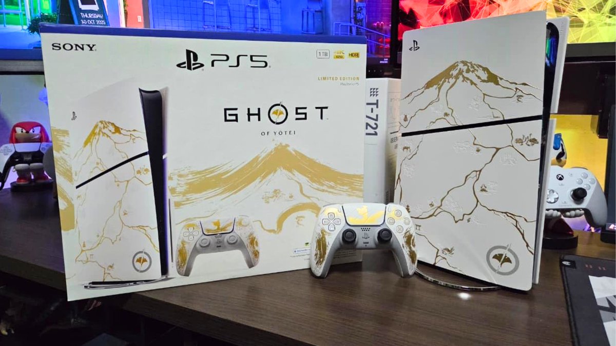 DESCONTO NA EDIÇÃO LIMITADA 
(menor preço registrado)

🎮 Console Sony PlayStation 5 Slim com Leitor, Edição Limitada Ouro, Ghost of Yotei, SSD 1TB
 
🔥 DE 4.599 | POR 3.811 no Pix
🎟️ Resgate o cupom: APP500OFF (exclusivo app amazon)

🔗 amzn.to/3Xc4DtM