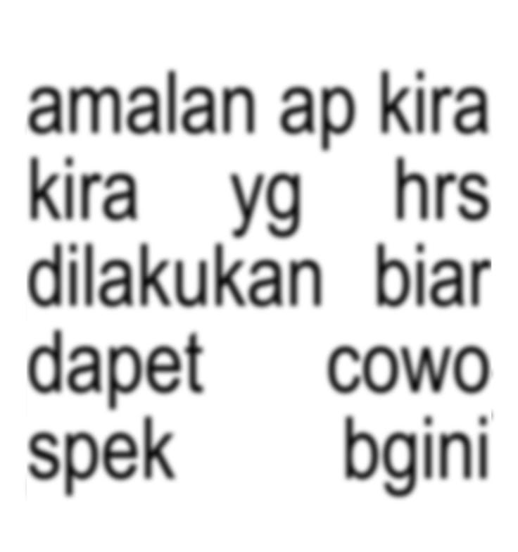 PUSING G KUAT GANTENG BGT.... 🧎🏻