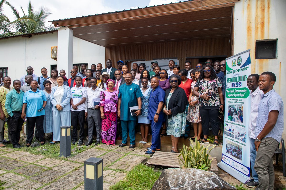 Yesterday, at the commemoration of One Health Day, GOAL Sierra Leone Country Director James Riak reminded us that human, animal, and environmental health are inseparable, while urging collaboration to prevent, detect, and respond to health threats holistically and sustainably.