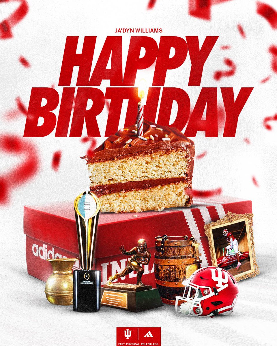 jadynwilliams22's tweet photo. Beyond blessed to see 18 today 🔞🔞!! #AGTG
@IndianaFootball @MTigerFB https://t.co/KzzYnuU1dj