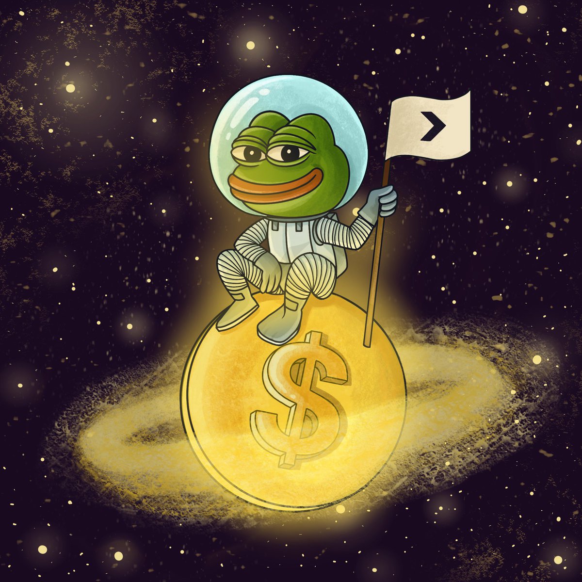 _isabelaMAC's tweet image. And now, my entry for the #bitgetartcontest
Category: #bitgetxpepememesart

Pepe conquering the most coveted world through the Bitget Wallet card! 💰✨

@BitgetWalletPT @NoBloco_br @criptopepememes