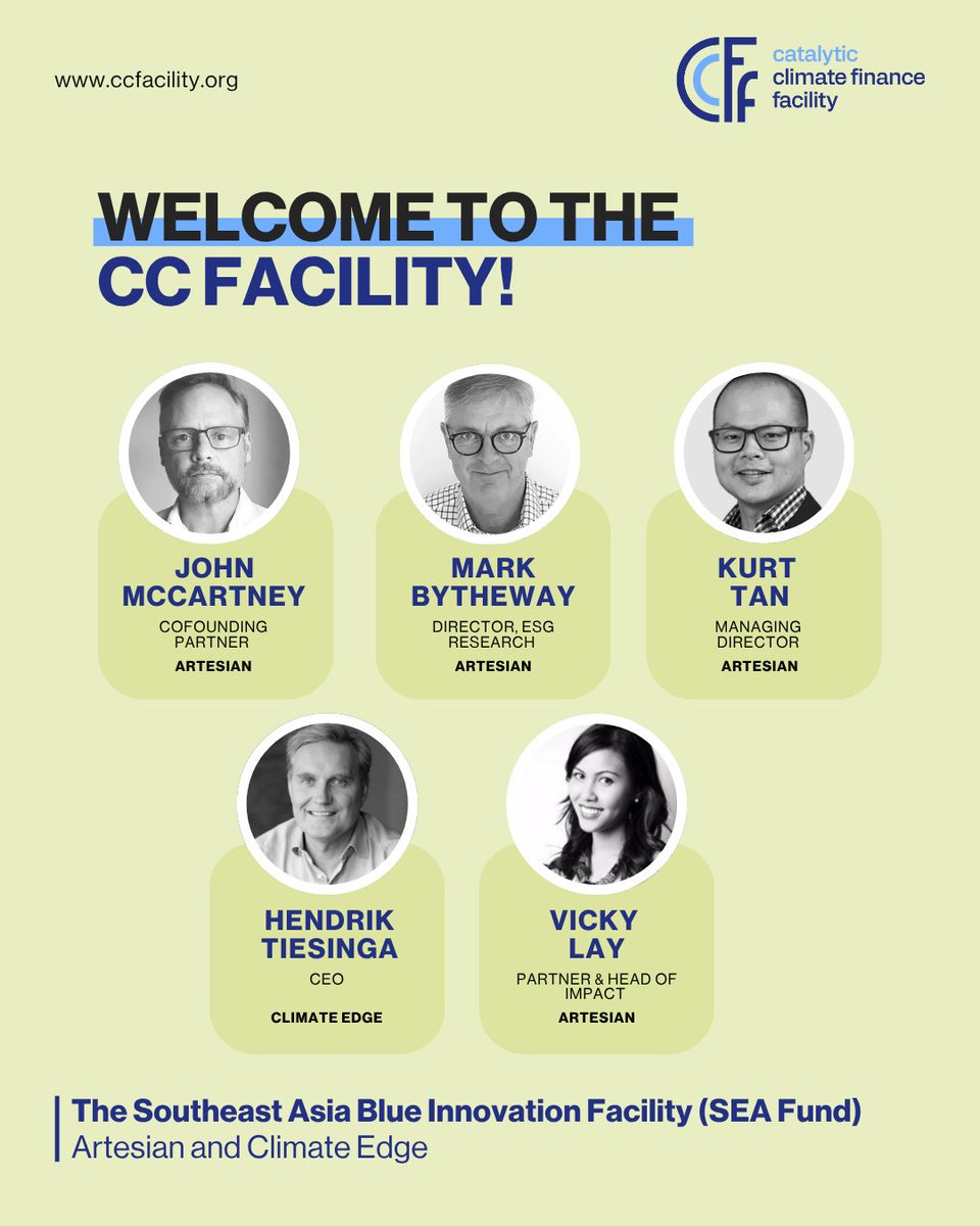 Catalytic Climate Finance Facility tweet media