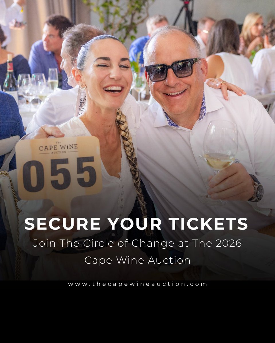 Join us for The 2026 #CapeWineAuction at @NederburgWines - where every raised glass helps every child’s potential shine.

Secure your ticket today: tinyurl.com/access-auction…

#capewineauction #nederburg #auction #philanthropy #nederburg #heineken #donate #givingback #education