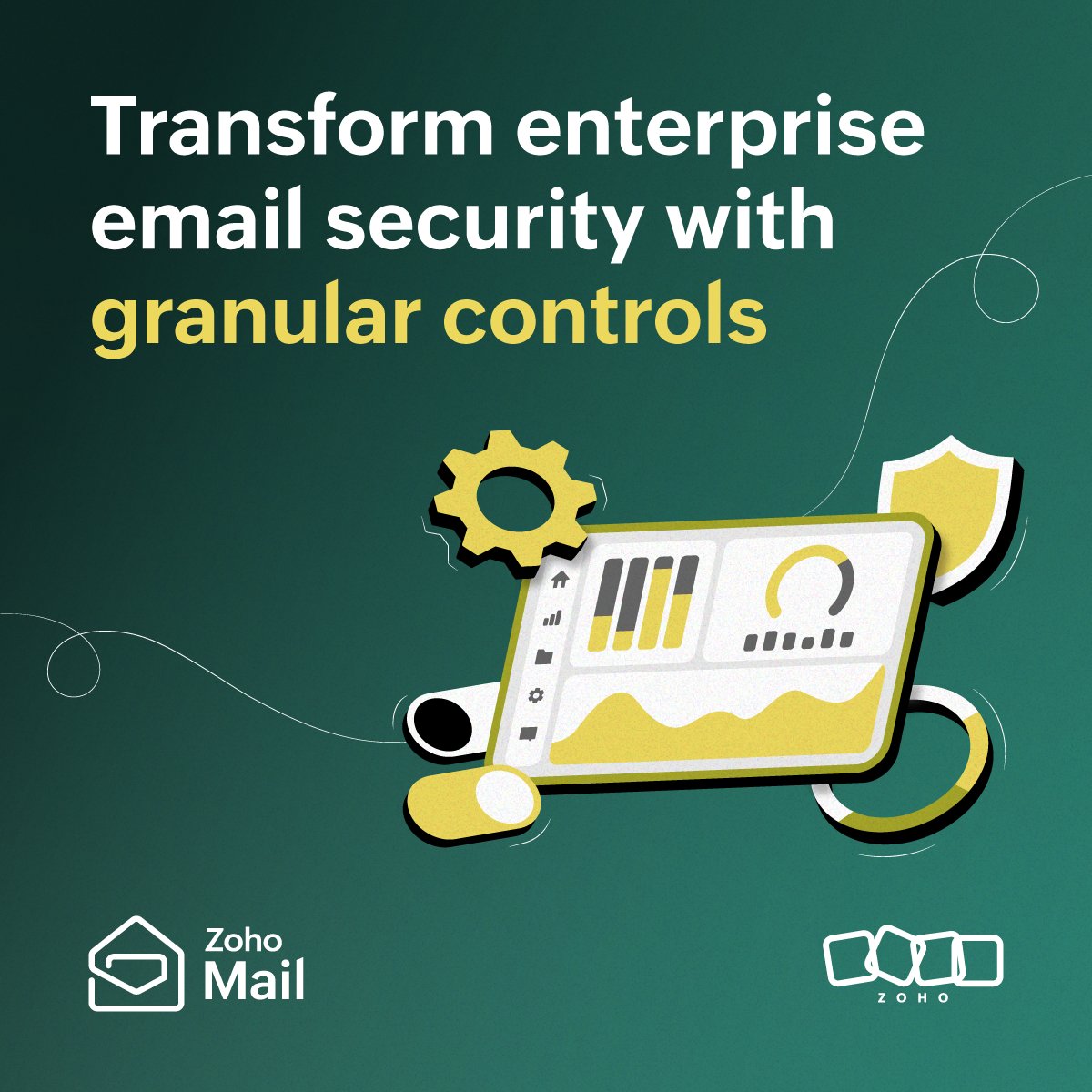 ZohoMail's tweet image. Enterprise email security isn’t just about blocking threats—it’s about control.

With Zoho Mail’s granular admin controls, IT teams can tailor policies, restrict access, and protect sensitive data without slowing productivity.

Discover how precision governance builds trust and…