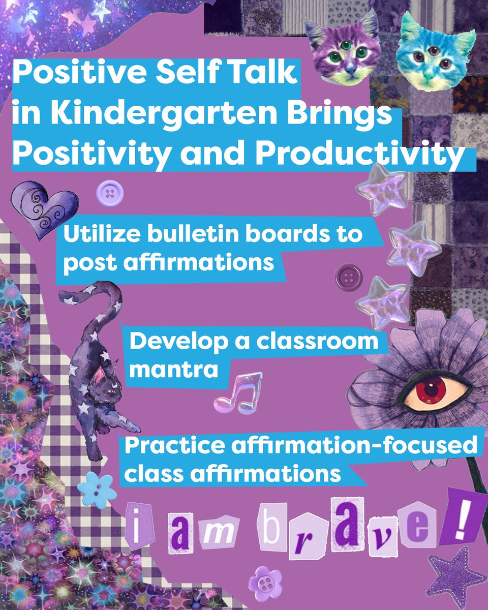 SEL4USA's tweet image. Positive self-talk is extremely important for young students and their development. Implement some affirmations into your classroom this week!

Read more from @Edutopia here loom.ly/FbkLKew

#SEL #selftalk #kindergarten #mentalhealth #confidence #positivity