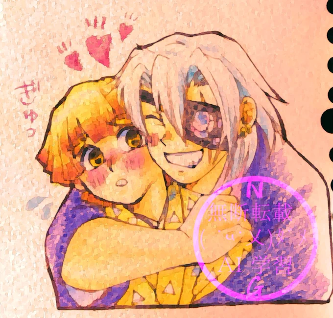今日は推しの日デスガ... 最近まともに絵も描けてません マタマタ過去絵ですがお気になので再掲 悩みは最近推しが増えてる案件