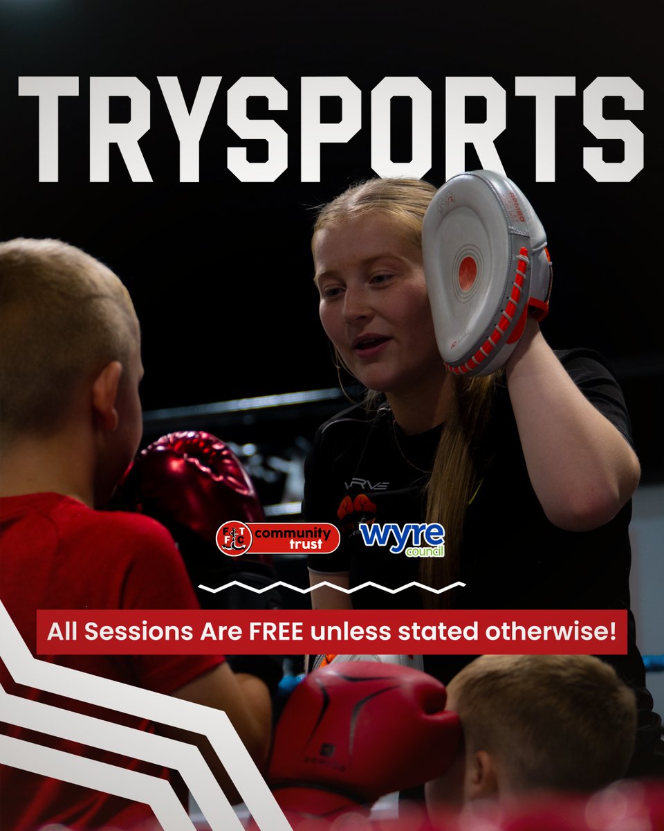 𝗧𝗿𝘆 𝗦𝗽𝗼𝗿𝘁𝘀 – 𝗠𝗶𝗱𝘄𝗲𝗲𝗸 𝗙𝘂𝗻 𝗳𝗼𝗿 𝗔𝗹𝗹!

Looking to get active this week? Come and give Try Sports a go! For Free!

🎯 Wednesday Darts (5:00–7:00) 📍: Poulton Village Community Hall
🥊 Wednesday Tiny Tysons Boxing (5:00–5:45) 📍: Fleetwood ABC (£4 per session)