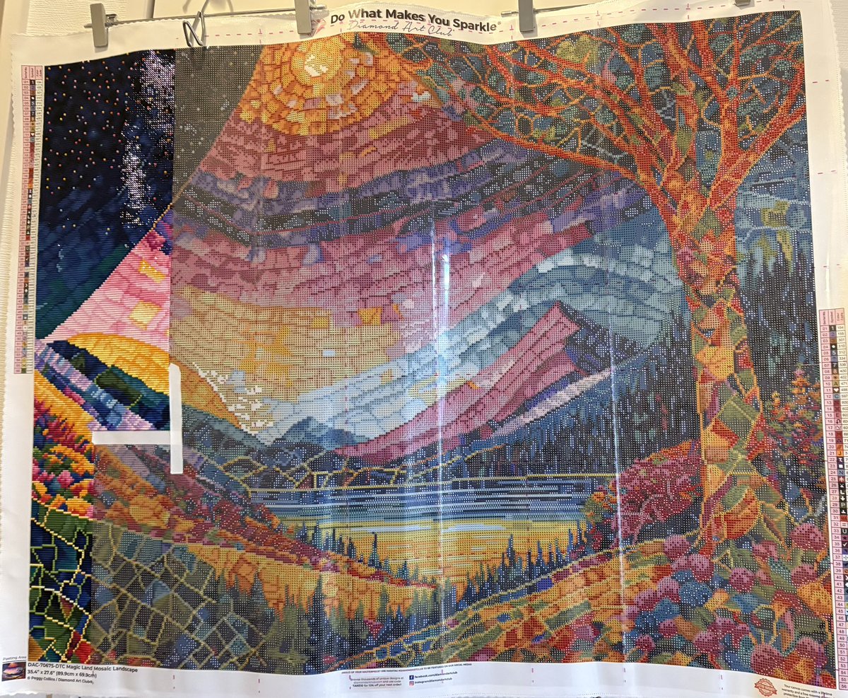 o_no_k2022's tweet image. 62作品目
何日かわからなくなりました､､､
投稿するの忘れてました､､､
#ダイヤモンドアート 
#ダイヤモンドアート進捗