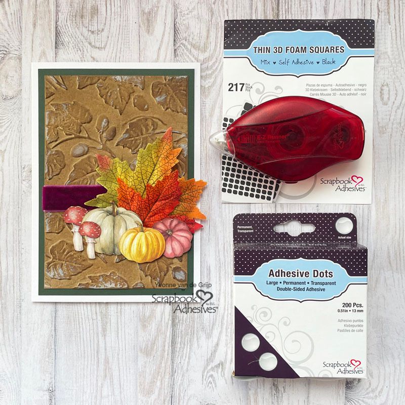 What a stunning fall 🍂 card! Simply use a combination of ink and an embossing folder, you too can recreate this lovely card...maybe for an upcoming Thanksgiving event? 🦃RT+❤️ for Fall Cards! #cardmaking See 👀 Yvonne van de Grijp's tutorial + make one!👉 buff.ly/vk6poZ8