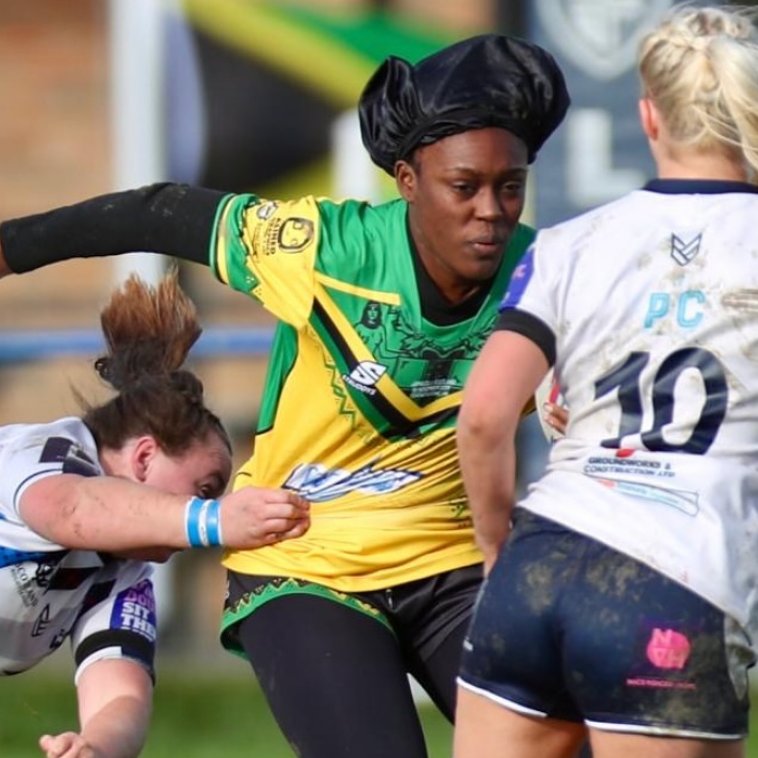 A bit of friendly rivalry over the weekend! 😈💪

Congratulations to Becky and Sarah Smart representing <a href="/scotlandrl/">Scotland Rugby League 🏴󠁧󠁢󠁳󠁣󠁴󠁿</a> 🏴󠁧󠁢󠁳󠁣󠁴󠁿 and to Emily Bell and Gianna Noble Cunningham playing for <a href="/JAMRugbyLeague/">Rugby League Jamaica (RLJ)</a> 🇯🇲

Shoutout to Gianna named Player of the Match! 👏 
FT 🇯🇲 12 - 38 🏴󠁧󠁢󠁳󠁣󠁴󠁿

#WeAreLondon 🐴