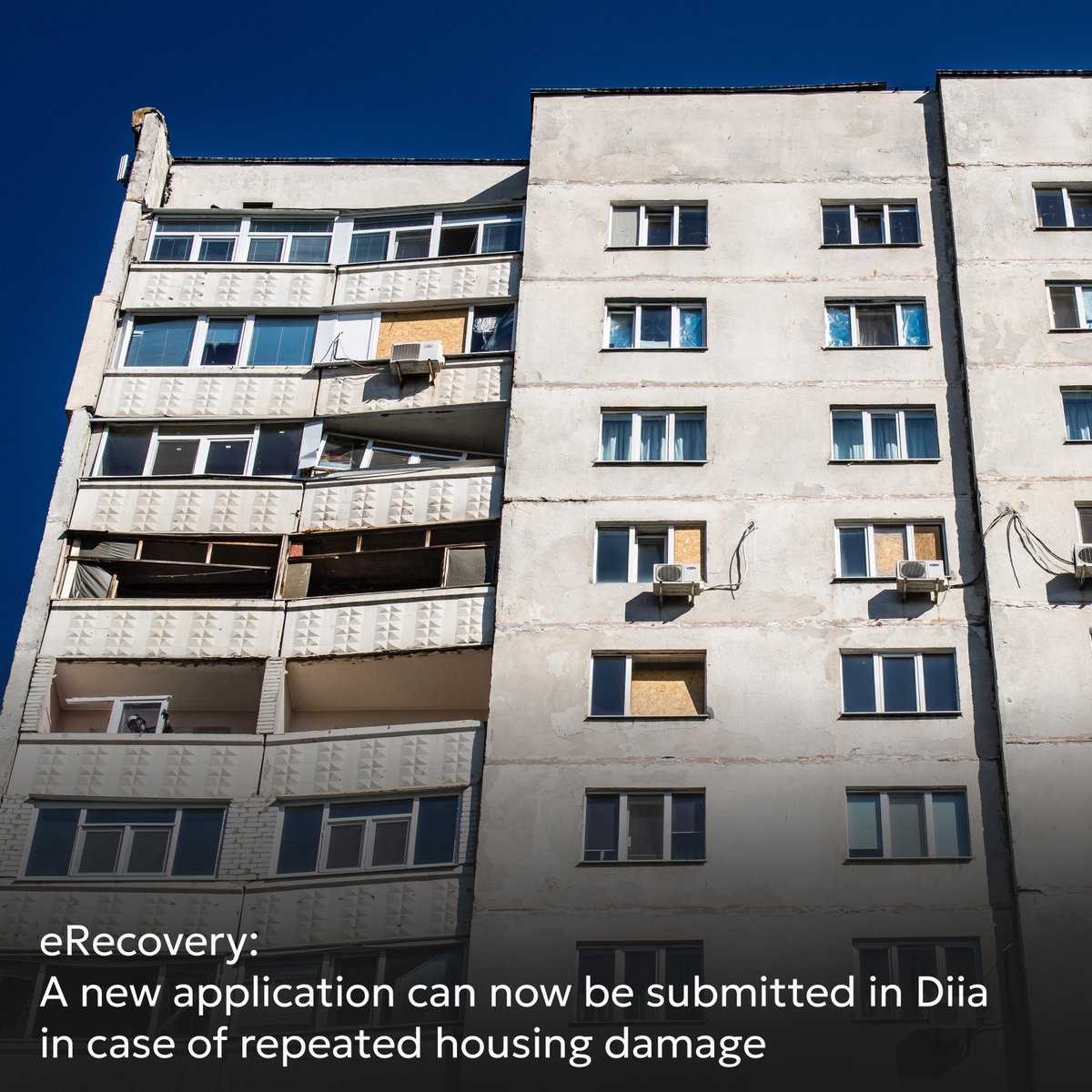 DIGITUkraine's tweet image. 🏠Ukrainians can now submit a new compensation application in the @diiagovua app under the #eRecovery programme – even if repair work under the previous application is still ongoing.
🔗 Learn more: bit.ly/47XkvGM