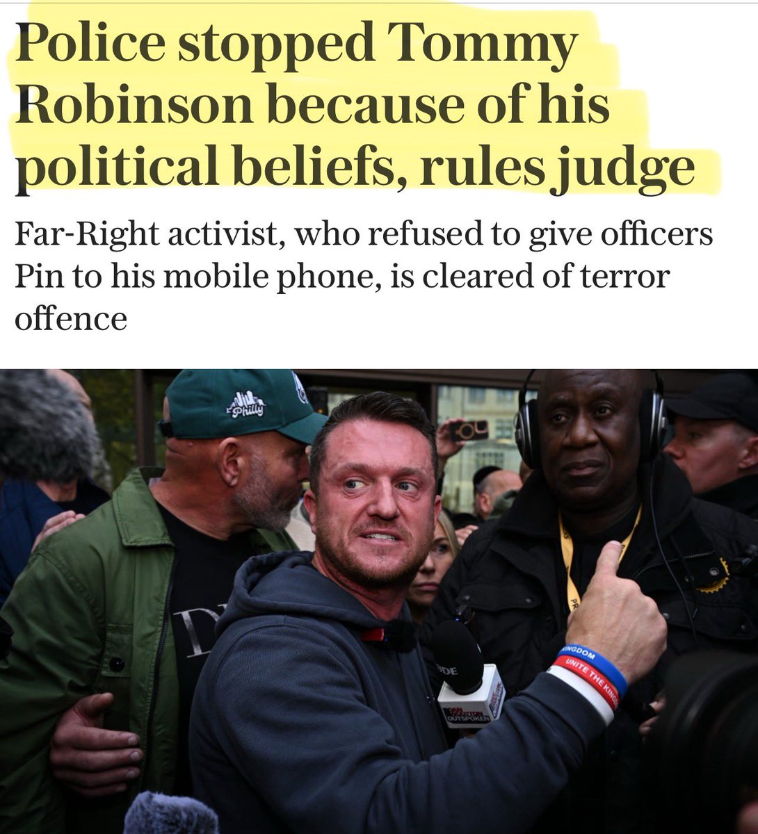 Britain is in a very bad place when a judge rules that police used terrorism powers against someone because of their political beliefs.

How much worse can it get? Oh much!