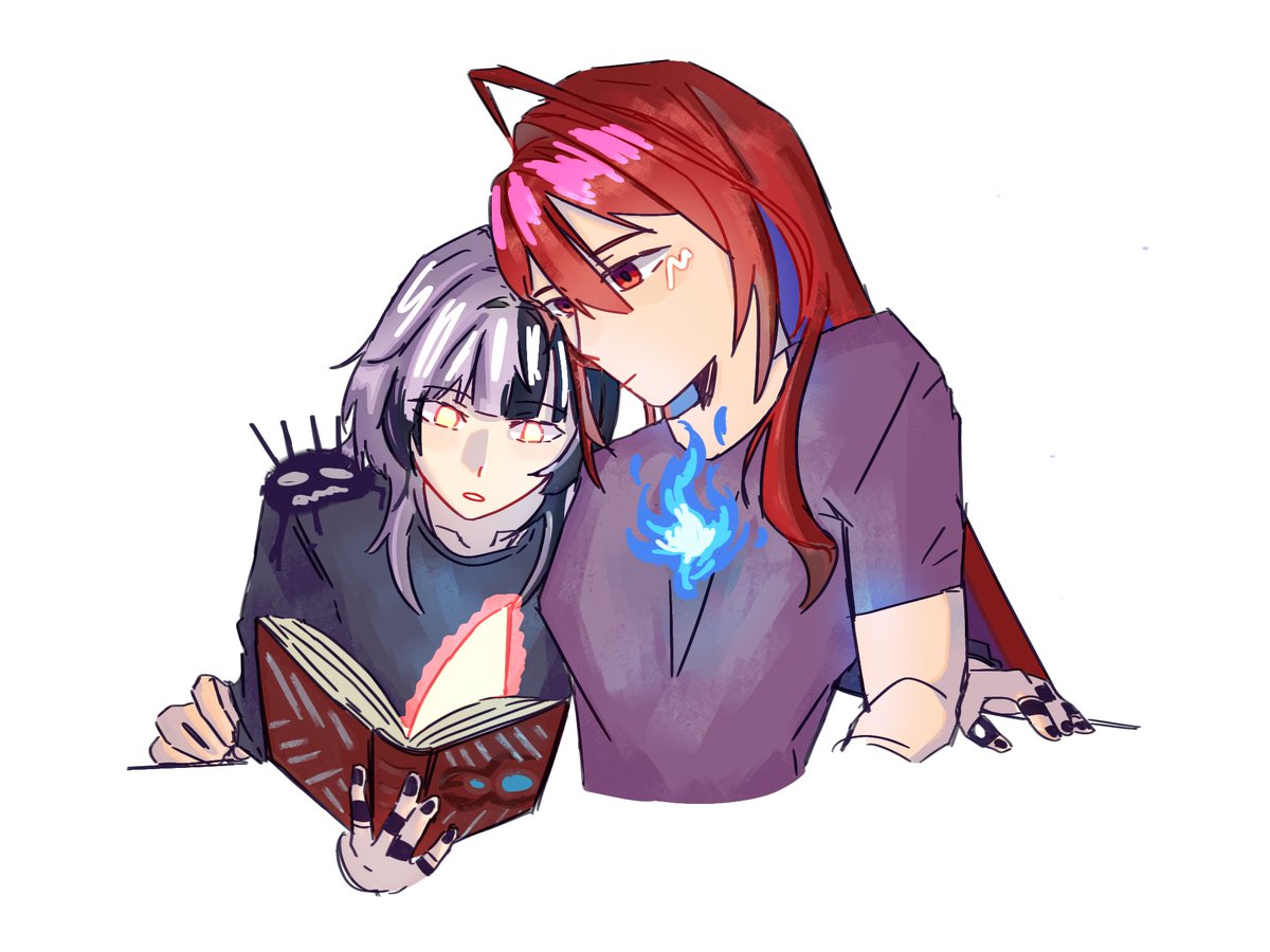rvnbar's tweet photo. #novelflame 
A moment of respite
.
.
.
(And a half assed backdrop) https://t.co/qf7iYDZZzu