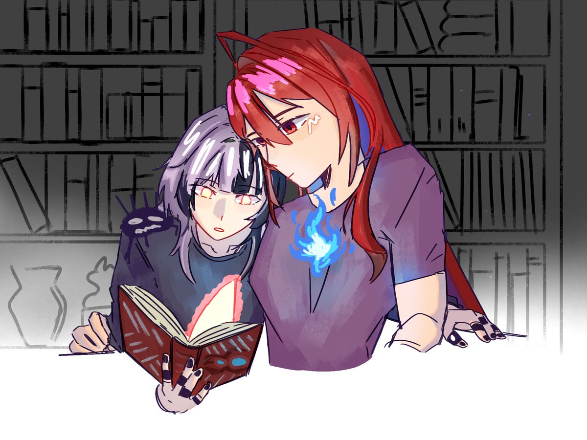 rvnbar's tweet photo. #novelflame 
A moment of respite
.
.
.
(And a half assed backdrop) https://t.co/qf7iYDZZzu