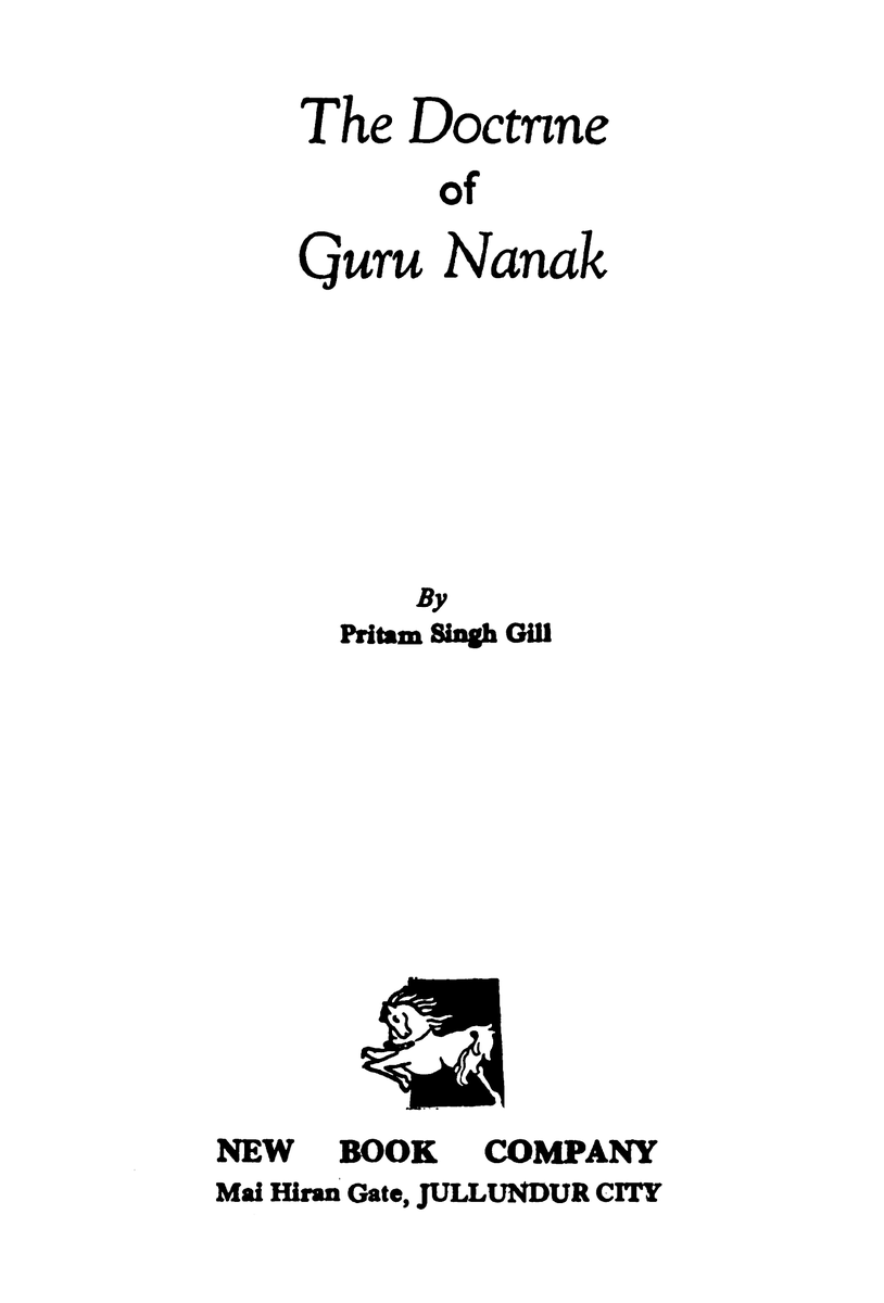 Celebrating the Prakash Purb of Guru Nanak 

The Doctrine of Guru Nanak - Pritam Singh Gill
sikhdigitallibrary.blogspot.com/2020/11/the-do…
#ਗੁਰੂਨਾਨਕ #GuruNanak #गुरुनानक #Sikhs #Sikhism #SikhDigitalLibrary #ਸਿੱਖਡਿਜਿਟਲਲਾਇਬ੍ਰੇਰੀ #PrakashPurb #ਪ੍ਰਕਾਸ਼ਪੁਰਬ #गुरुनानकदेवप्रकाशोत्सव #GuruNanakJayanti