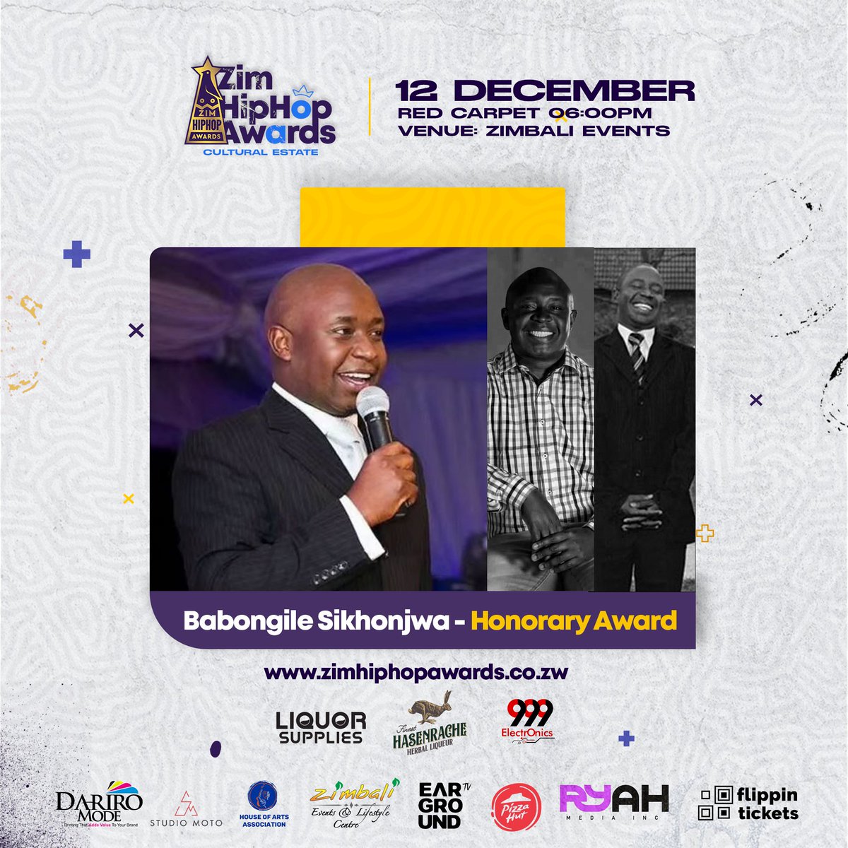 It is with great honor that we acknowledge Zimbabwean cultural icon <a href="/Sikhonjwa/">Babongile Sikhonjwa</a> with a posthumous Honorary award for the immense contribution to the zim hip hop genre and the arts culture as a whole .