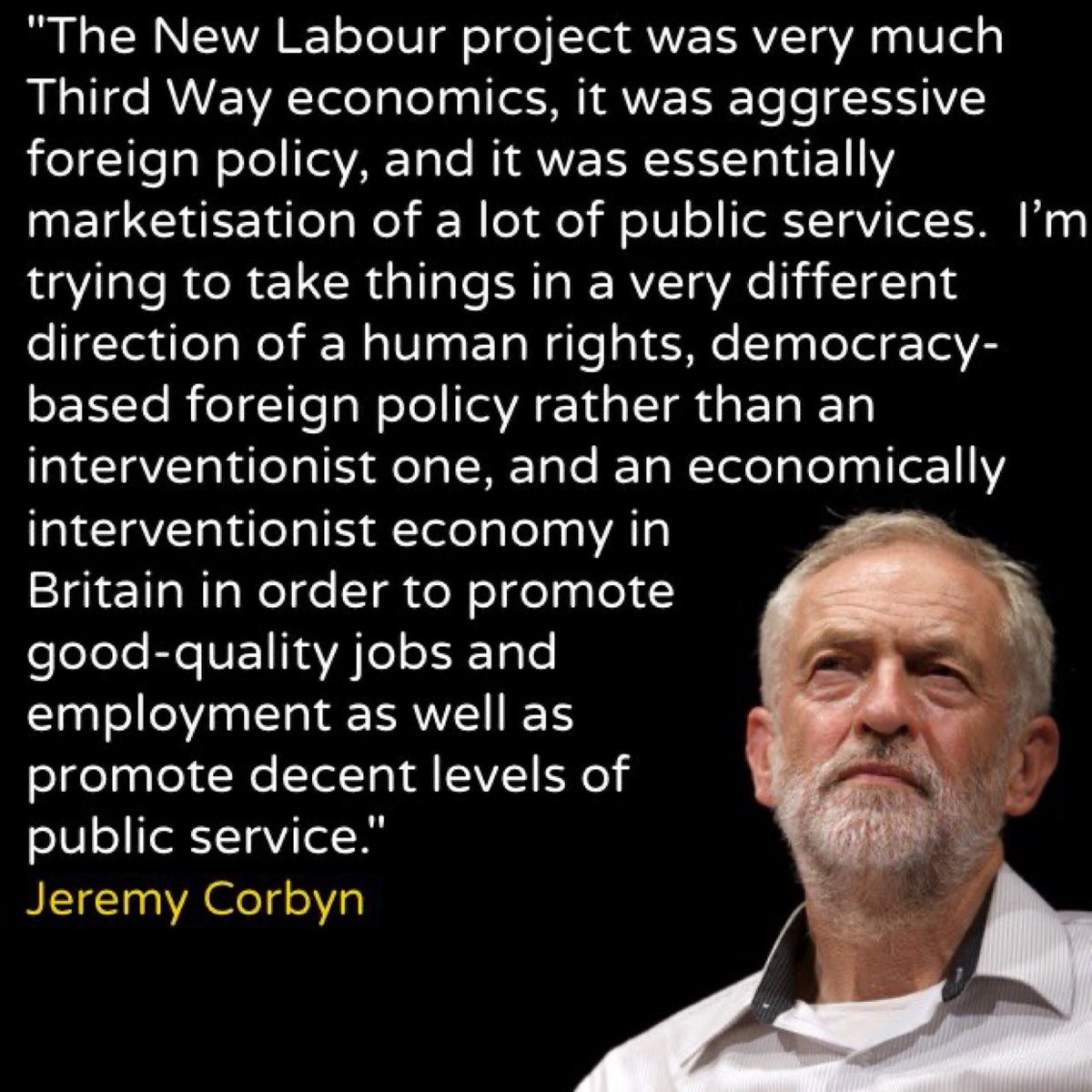 MsParaDoxy's tweet image. Jeremy Corbyn has never said “we need cheap foreign Labour” - so stop lying about him and about immigrants.

#CorbynWasRight #CorbynIsRight #ForTheManyNotTheFew