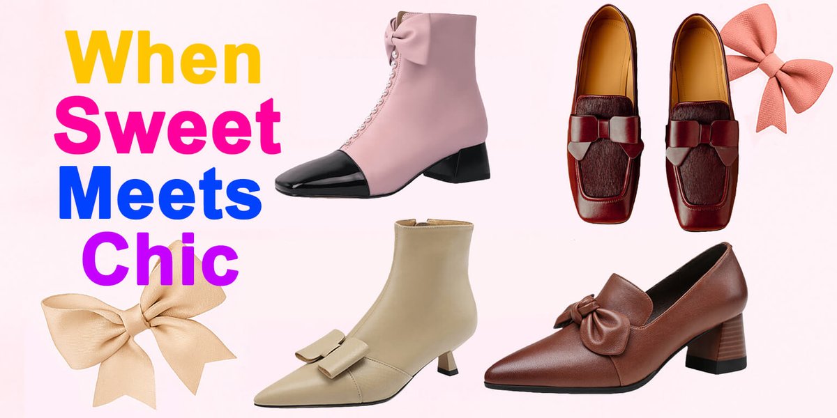 Isyouibeauty's tweet image. When Sweet Meets Chic – Redefining the Bow Element
Discover how ISYOU IBEAUTY redefines the bow element — from sweet to sophisticated. Four unique designs proving that cuteness and elegance can coexist.
isyouibeauty.com/blogs/isyou-ib…
#bowshoes 
#sweetshoes 
#ankleboots 
#loafers