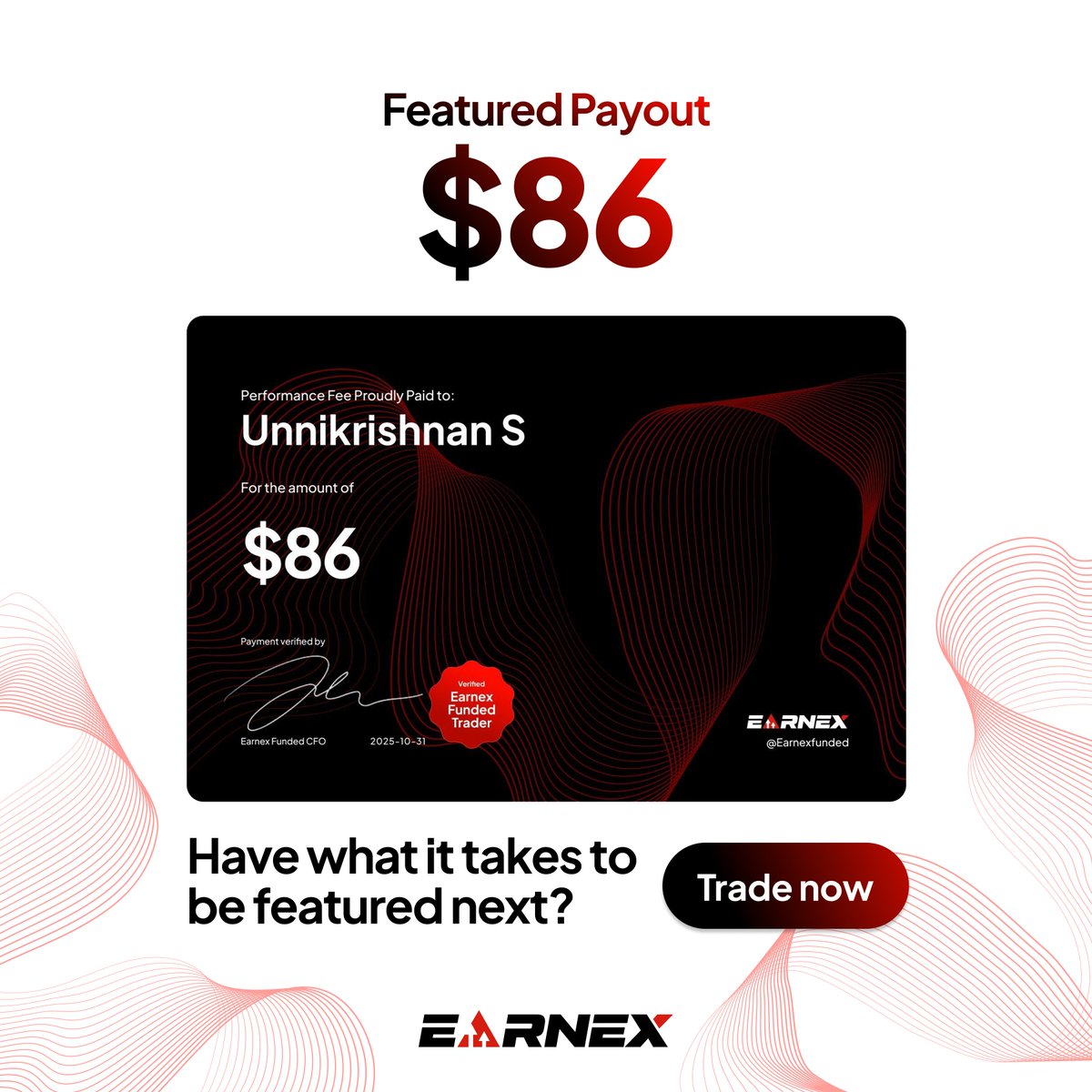 Funded By Earnex (@earnexfunded) / Posts / X