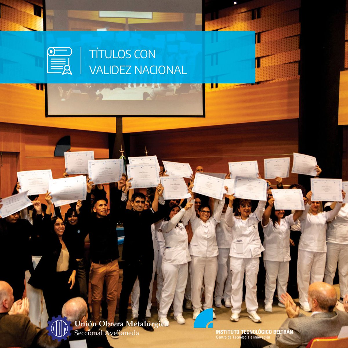 CentroBeltran's tweet photo. 💙 En el Instituto Tecnológico Beltrán hacemos que cada idea, cada sueño y cada proyecto cobre vida. 
🎓 Ofrecemos títulos con validez nacional e infraestructura de punta, para que puedas aprender haciendo. 
📚 Con formación de excelencia y prácticas profesionalizantes. https://t.co/u29ySz9Q7M