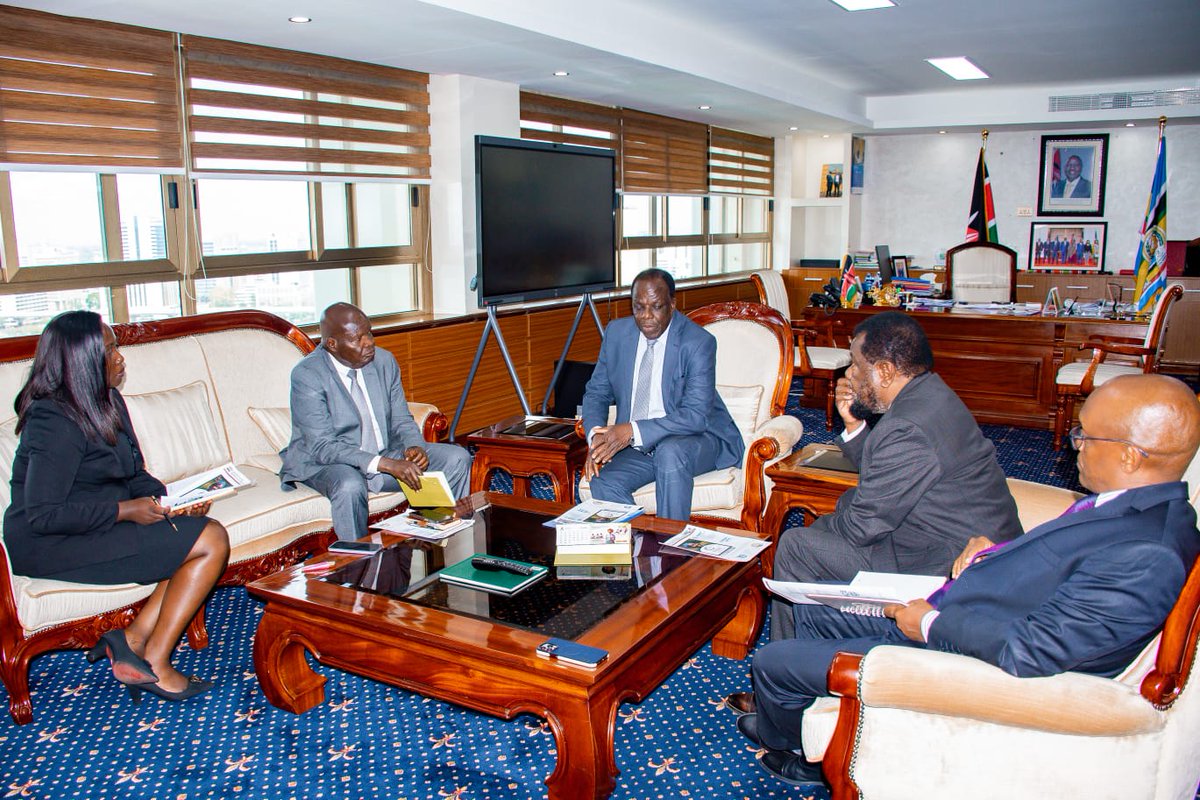 Hon Wycliffe A. Oparanya, EGH tweet media