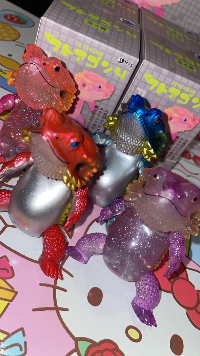 フトアゴン＋カエルーマ ストーンクラックセット ペインターネット ソフビ フトアゴン＋カエルーマ ストーンクラックセット ペインターネット