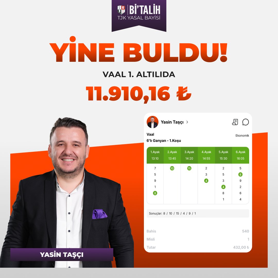 Yasin Taşçı Vaal 1. 6’lıyı BULDU! 🚀

💰 <a href="/yasintasci3535/">Yasin Taşçı ☆ ☆ ☆ ☆ ☆</a>'in Vaal 1. 6'lı Ganyan hazır kuponu 11.910,16 TL kazandırdı!

📲 bitalih.go.link/clrhy