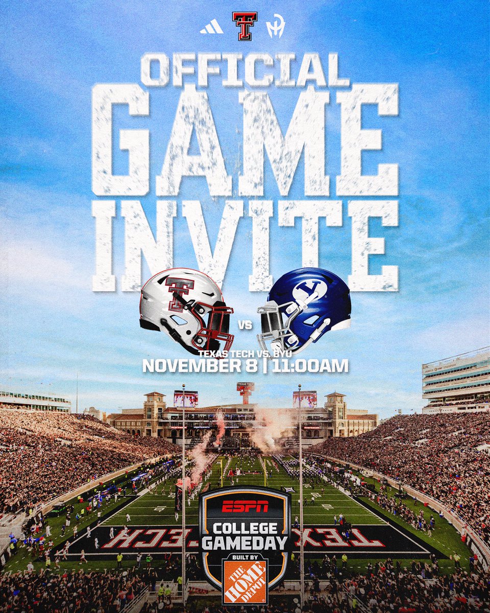 I will be at <a href="/TexasTechFB/">Texas Tech Football</a> this Saturday!! Thank you <a href="/BnanceTTU/">🥷 Brian Nance 🌵</a> for the invite!! #WreckEm
<a href="/CoachBeck_PTF/">Coach Aaron Beck</a> <a href="/lettermans_ptf/">All Saints’ Letterman’s Club</a> <a href="/PTFFootball/">All Saints' Football</a> <a href="/TXPrivateFBGuy/">Texas Private School Football</a>